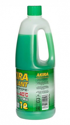 Антифриз всесезонный Akira Coolant -40 1 л (зел.)