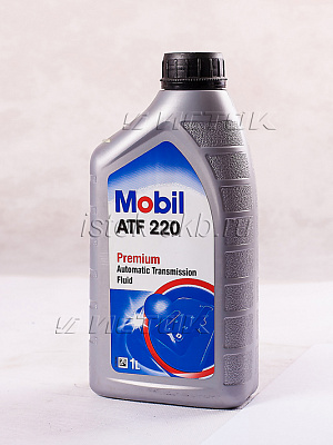 Масло трансмиссионное Mobil 220 ATF, 1л