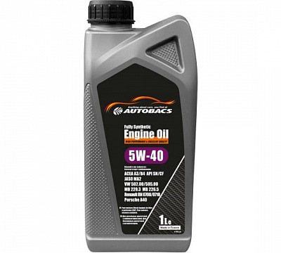 AUTOBACS ENGINE OIL Syntetic Мотор 5W30 Син SN CF GF-5- JPN - 1л