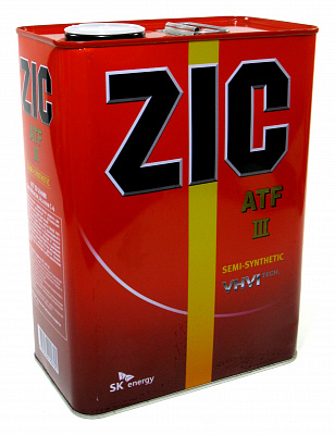 Масло трансмиссионное ZIC VHVI ATF, 4л