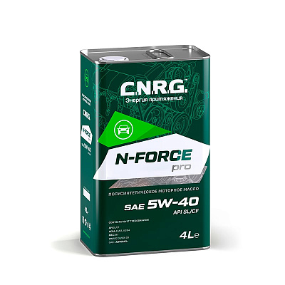 МАСЛО МОТОРНОЕ C.N.R.G. N-Force Pro 5W40 4л