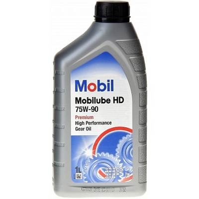 Масло трансмиссионное Mobil Mobilube HD 75W90, 1л
