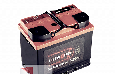Аккумулятор INTREPID 12V 77Ач 790А пп (278*175*190)