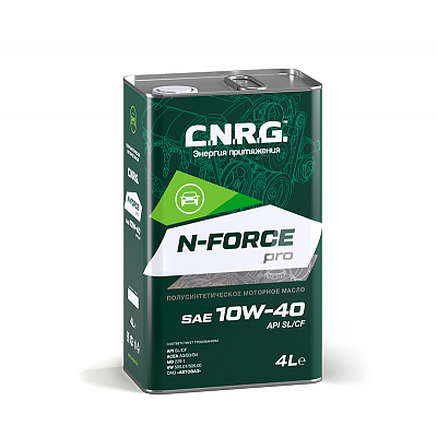 МАСЛО МОТОРНОЕ C.N.R.G. N-Force Pro 15W40 Мин 4л