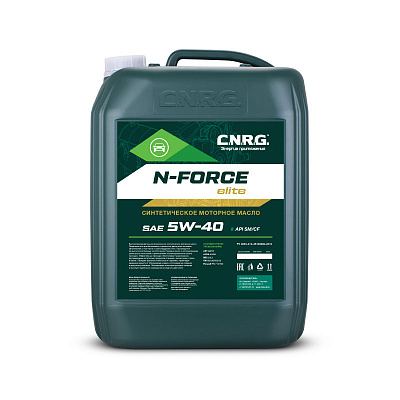 МАСЛО МОТОРНОЕ C.N.R.G. N-Force Elite 5W40 Син 20л