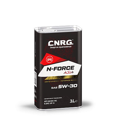 МАСЛО МОТОРНОЕ C.N.R.G. N-Force Special RS 5W30 Син 4л